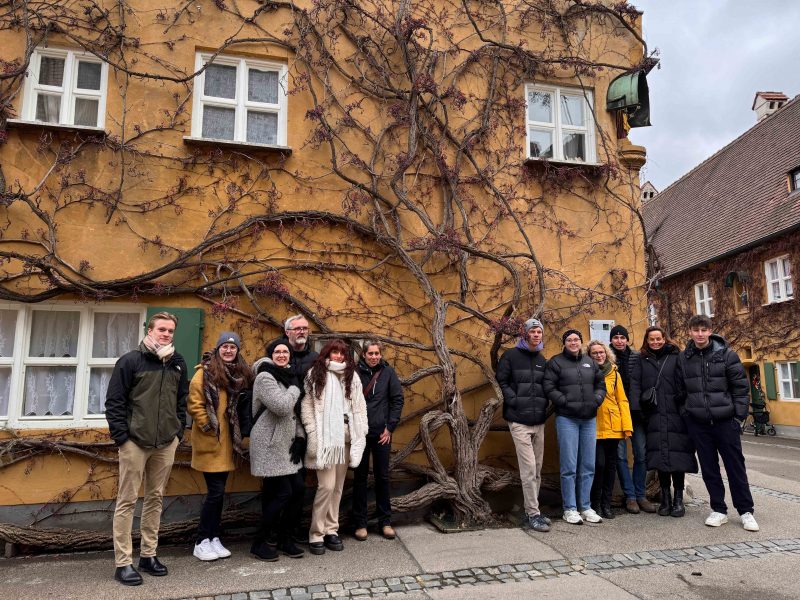 3 in der Fuggerei Augsburg